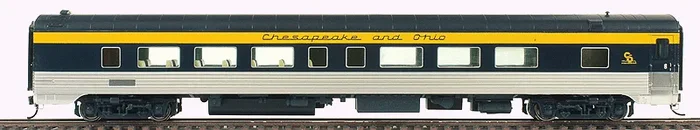 Walthers Proto 920-9364 HO Scale PS Diner Coach C&O Pere Marquette – Like New USED