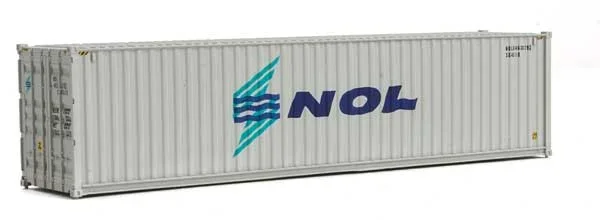 Walthers SceneMaster 949-8271 40′ High Cube Corrugated Side Intermodal Container NOL