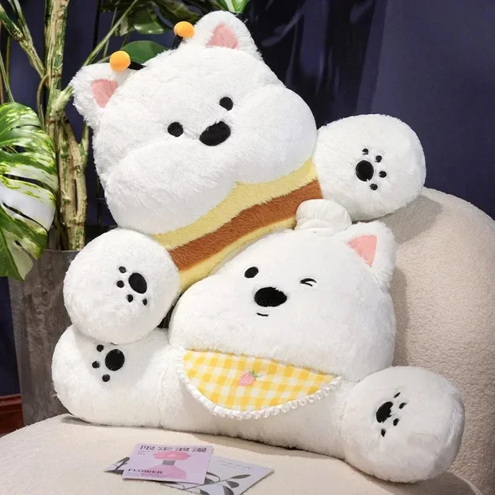 West Highland White Terrier Dog Resting Cushion Pillow Seat