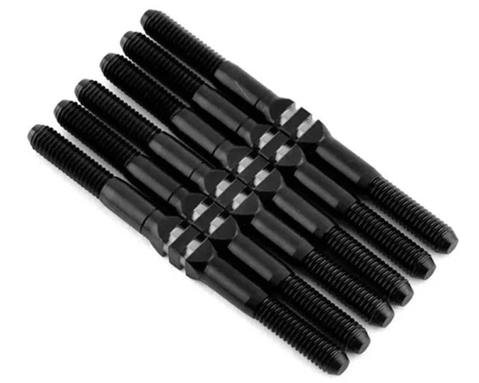 Whitz Racing Xray XB2 2025 – HyperMax 3.5mm Titanium Turnbuckle Kit, Black XB225-HM2
