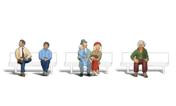 Woodland Scenics A2731 O Scale Figures – Passengers