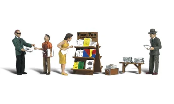 Woodland Scenics A2740 O Scale Figures – Newstand