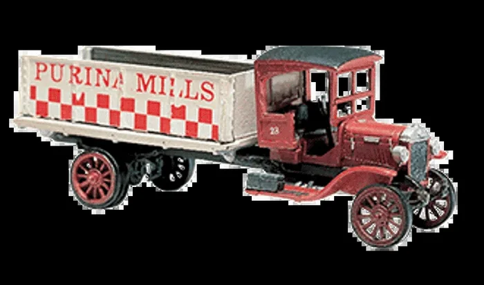 Woodland Scenics D218 HO Scale Grain Truck (1914 Diamond T) Kit