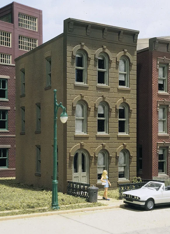 Woodland Scenics DPM 11000 HO Scale Townhouse #2 [Building Structure Kit]