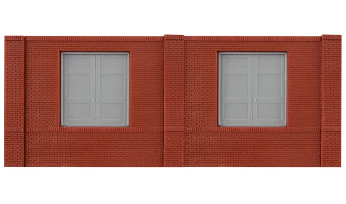 Woodland Scenics DPM 60105 N Scale Dock Level Wall Sections – Freight Entry Door 3-Pack