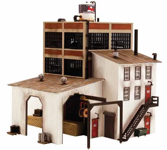 Woodland Scenics DPM Select 12600 HO Scale Live Wire Manufacuturing [Building Structure Kit]