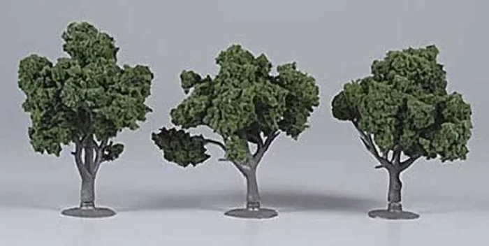 Woodland Scenics TR1508 N/HO Assembled Tree Dark Green 4″ Train Scenery