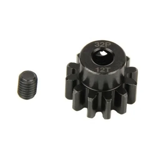 WORC 12T Steel Pinion Gear 1/8″ / 3.17mm Bore, Mod .8 / 32P
