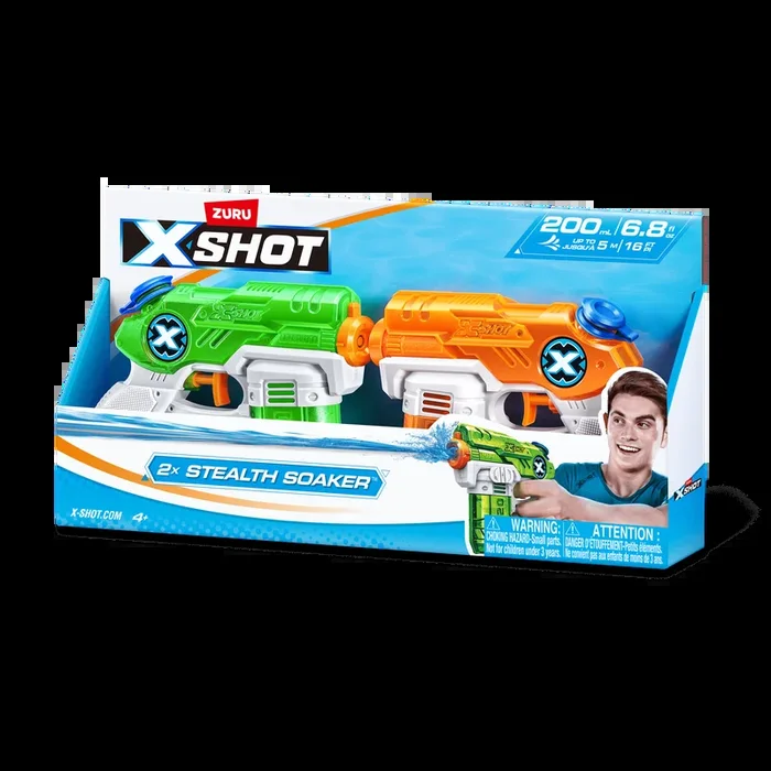 XShot Water Warfare Stealth Soaker Twin Pack