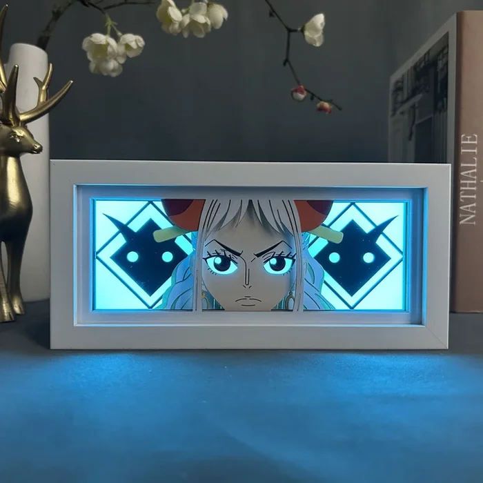 Yamato One Piece 3D LED Light Box – مصباح قابل للتحصيل بأنيمي مع 16 لونًا