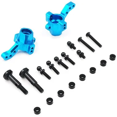 Yeah Racing TATT-013BU Alum Front Steering Knuckle: TT02D RWD Drift TATT-S03 Blue