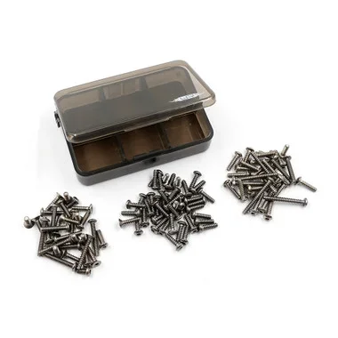 Yeah Racing TSAS-0033 Titanium Screw Assorted Set w/Box for Tamiya DT-04