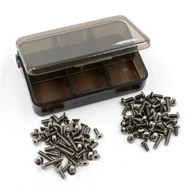 Yeah Racing TSAS-0036 Titanium Screw Assorted Set w/Box for Yokomo MS1.0