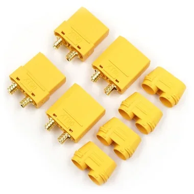 Yeah Racing WPT-0146 XT90 Plugs w/ Cover (4pcs)