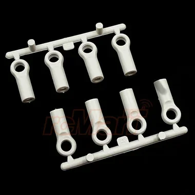 Yeah Racing YA-0564WT Plastic Ball End 4.8x15mm (8) White