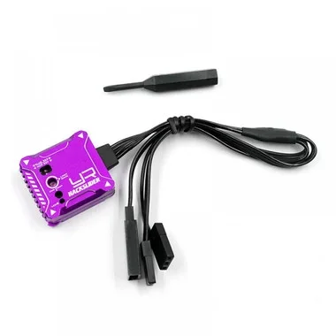 Yeah Racing YE-0044PP Hackslider Drift Performance Tuned Gyro Purple for RC Drift