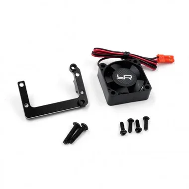Yeah Racing YKDF-010BK Alum Center Cap Holder w/Tornado Fan for Yokomo 870C Super Dog Fighter