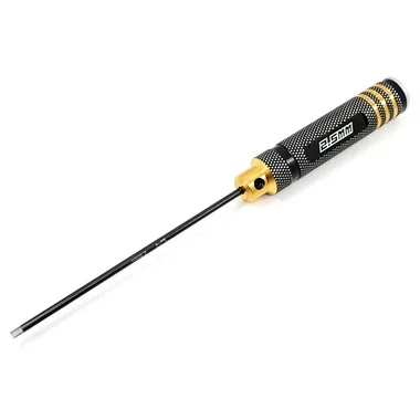 Yeah Racing YT-0185 Aluminum 2.5mm Allen Hex Driver Tool Black Gold