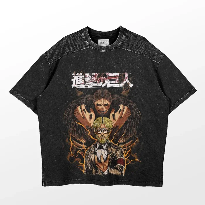 Zeke Yeager Beast Titan Attack On Titan Camiseta – Diseño electrizante de anime