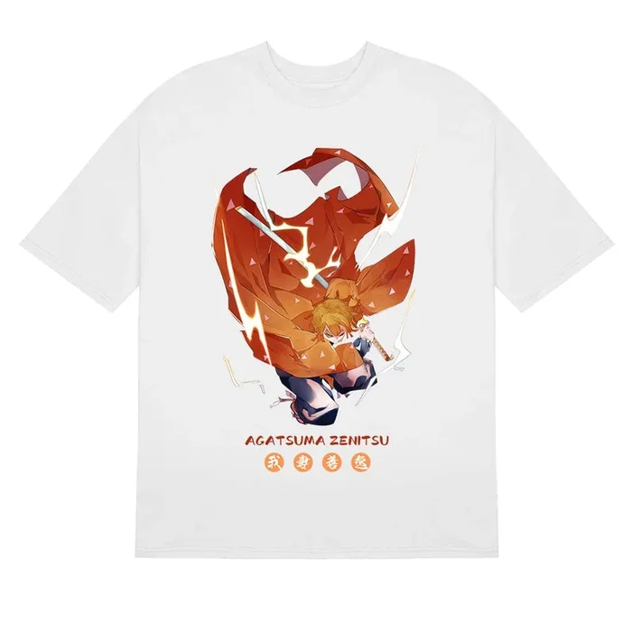 Zenitsu Agatsuma Thunder Strike T-Shirt – Demon Slayer