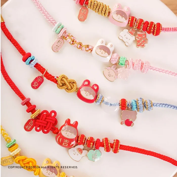 zZoton Good Luck Knot Bracelet Series Dolls